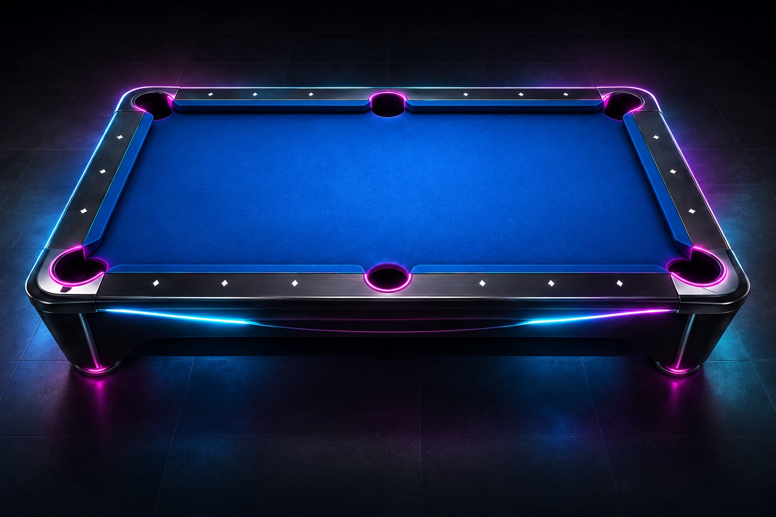 Classic Blue table presentation